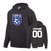 Augusta 60/40 Fleece Hoodie - Carbon Heather