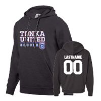 Augusta 60/40 Fleece Hoodie - Carbon Heather