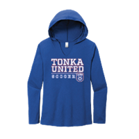 District Women's Prefect Tri LS Hoody - Deep Royal