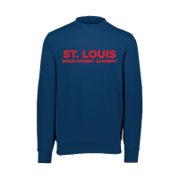 Augusta 60/40 Fleece Crewneck Sweatshirt - Navy