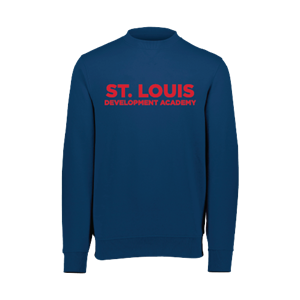 Augusta 60/40 Fleece Crewneck Sweatshirt - Navy Image