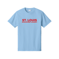 Port & Co Youth Core Cotton Tee - Light Blue