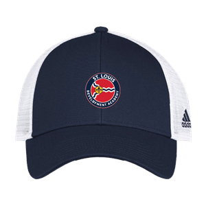 Adidas Structured Adjustable Cap - Navy/White Image